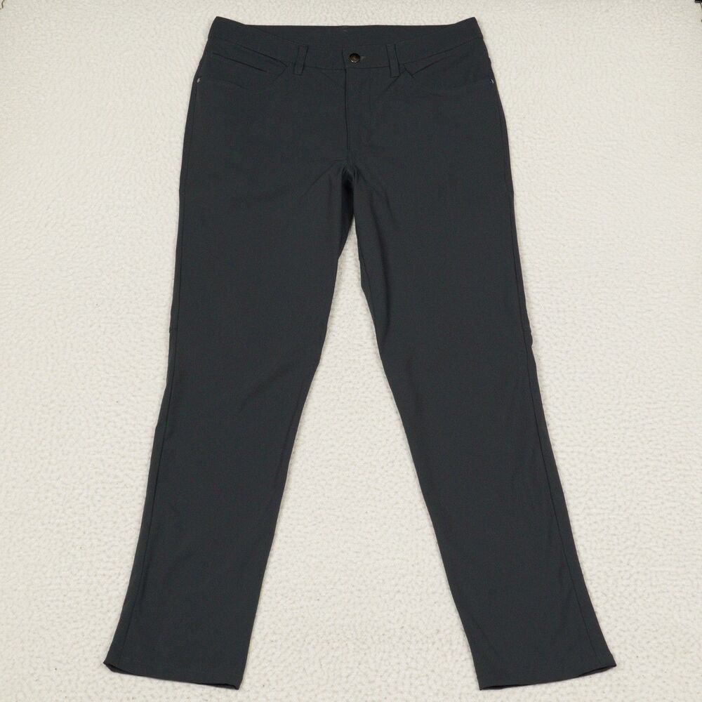 Lululemon ABC Classic-Fit 5 Pocket Pant Mens 32 Obsidian 32" Inseam M5426SE